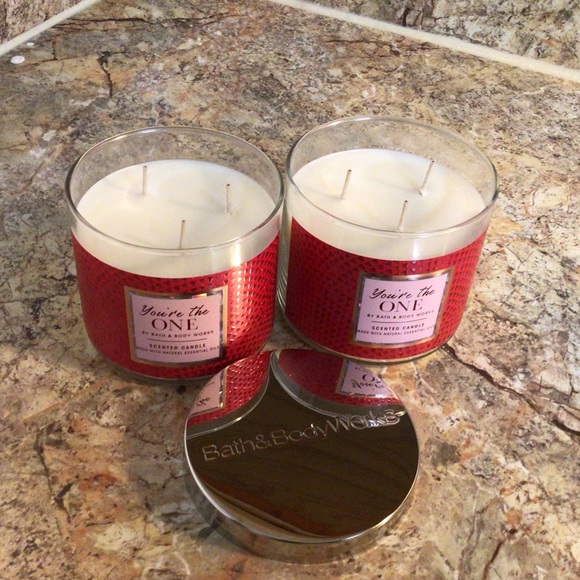 Bath and Body Works Your The One Candles - Picture 2 of 2